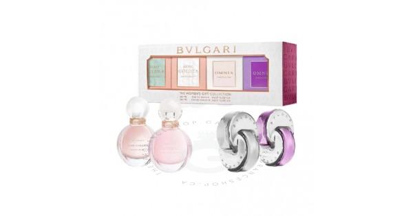 Bvlgari 4pcs Mini Gift Set For Her 5ml 0.17oz 4pcs Mini Gift Set